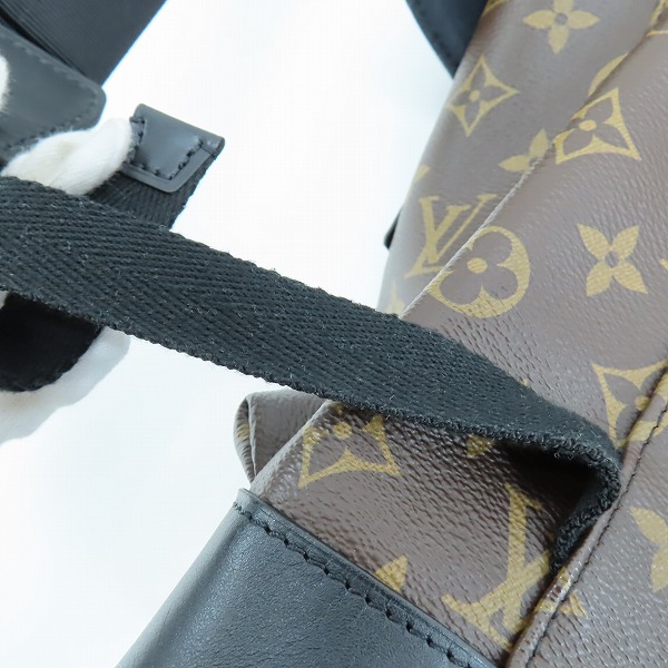 実際に弊社で買取させて頂いたLOUIS VUITTON/ルイヴィトン モノグラム マカサー クリストファー リュックサック/バックパック M43735の画像 8枚目