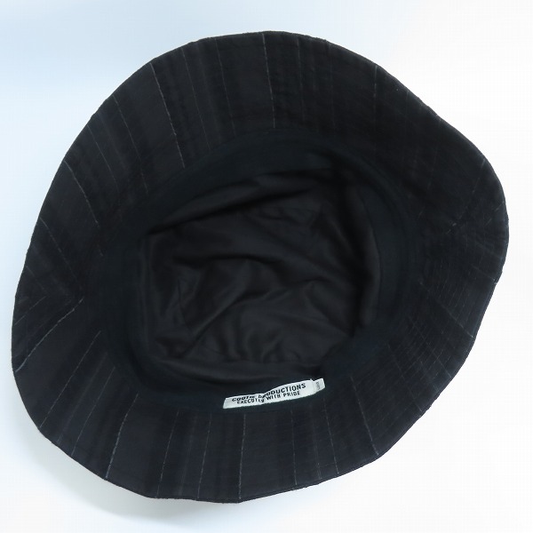 実際に弊社で買取させて頂いたCOOTIE PRODUCTIONS/クーティー バケットハット ブラック/Lの画像 4枚目