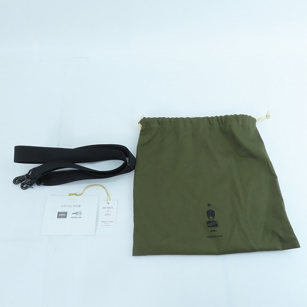 実際に弊社で買取させて頂いたPORTER/ポーター PS CAMO/PSカモ ショルダーバック ポーチの画像 5枚目