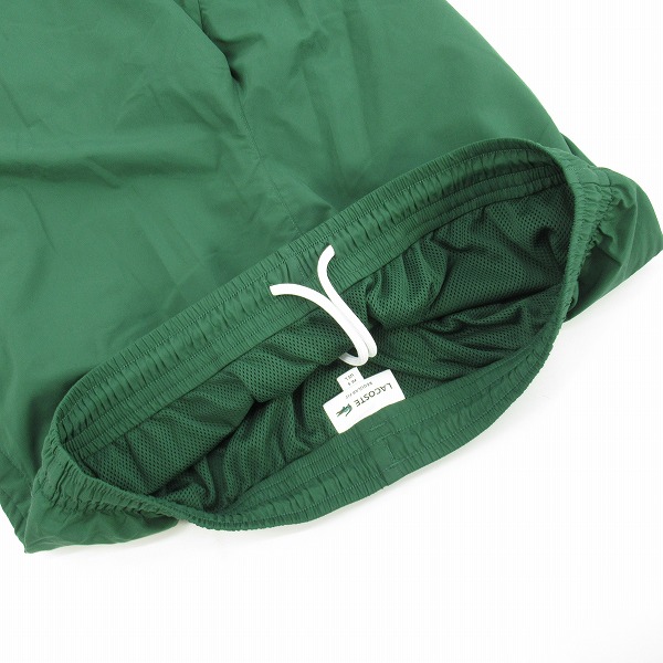 実際に弊社で買取させて頂いたLACOSTE/ラコステ ジョガー パンツ グリーン XH0051/5の画像 6枚目