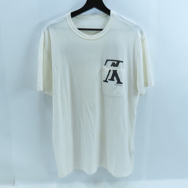 実際に弊社で買取させて頂いた【JPタグ】LOUIS VUITTON/ルイヴィトン 18AW ロゴプリントポケットTシャツ RM182M FMB HFY21W/M
