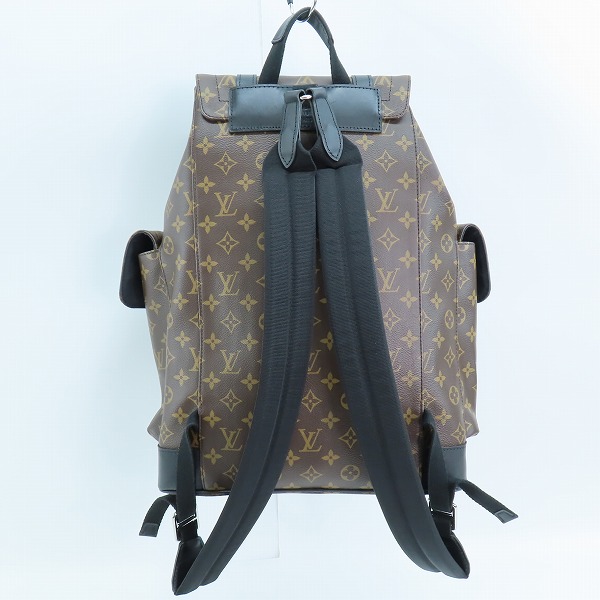 実際に弊社で買取させて頂いたLOUIS VUITTON/ルイヴィトン モノグラム マカサー クリストファー リュックサック/バックパック M43735の画像 1枚目