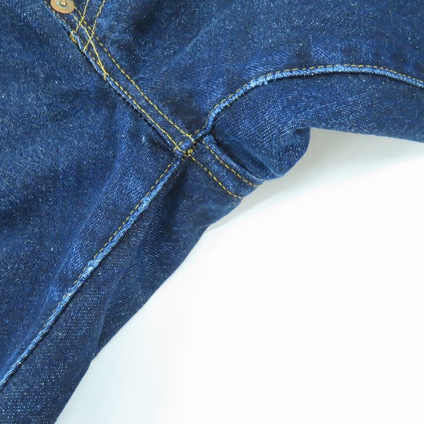 実際に弊社で買取させて頂いたLEVI'S/リーバイス 201XX 刻印555/バレンシア工場製 復刻 ビッグE デニムパンツ/ジーンズ 201-0003/W32L36の画像 9枚目