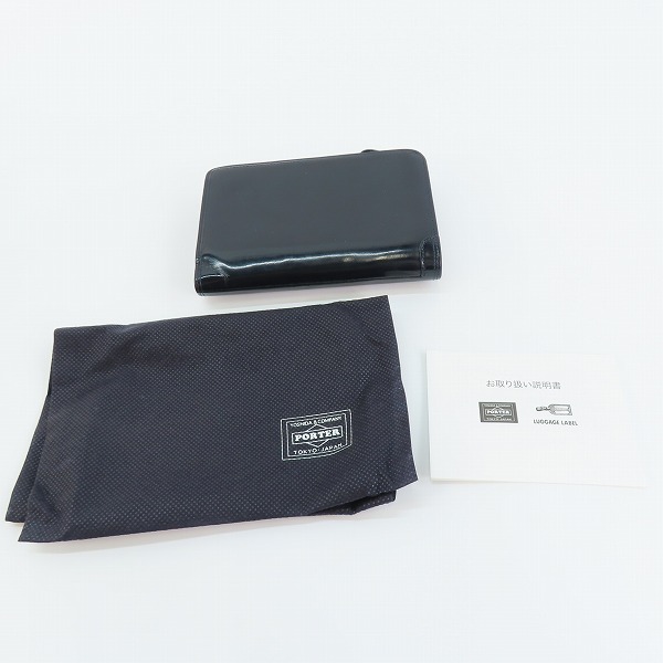 実際に弊社で買取させて頂いたPORTER/ポーター COUNTER/カウンター ウォレット 二つ折り財布の画像 9枚目