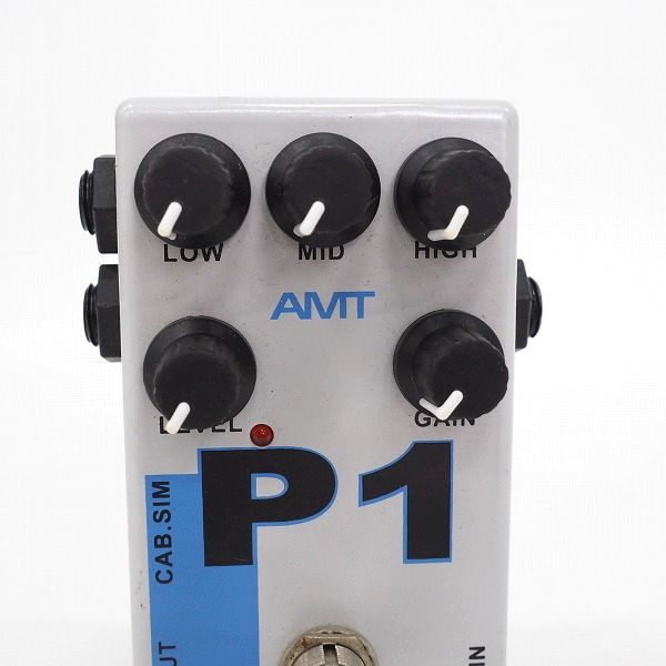 実際に弊社で買取させて頂いたAMT ELECTRONICS/エーエムティーエレクトロニクス P-1 プリアンプ/アンプシミュレーター エフェクター【動作確認済】の画像 1枚目