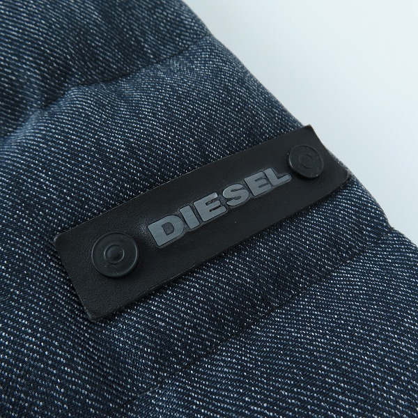 実際に弊社で買取させて頂いたDIESEL/ディーゼル 中綿 ジップアップ ジャケット/Mの画像 4枚目