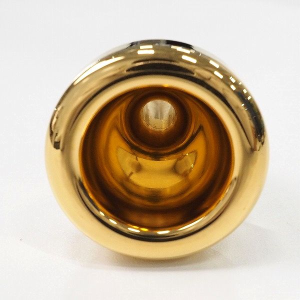 実際に弊社で買取させて頂いたBrass Lab.MOMO/ブラスラボモモ 51W☆ ユーフォニアム用マウスピース IG/リム・インナー金メッキ、ボディ銀メッキ仕上の画像 3枚目