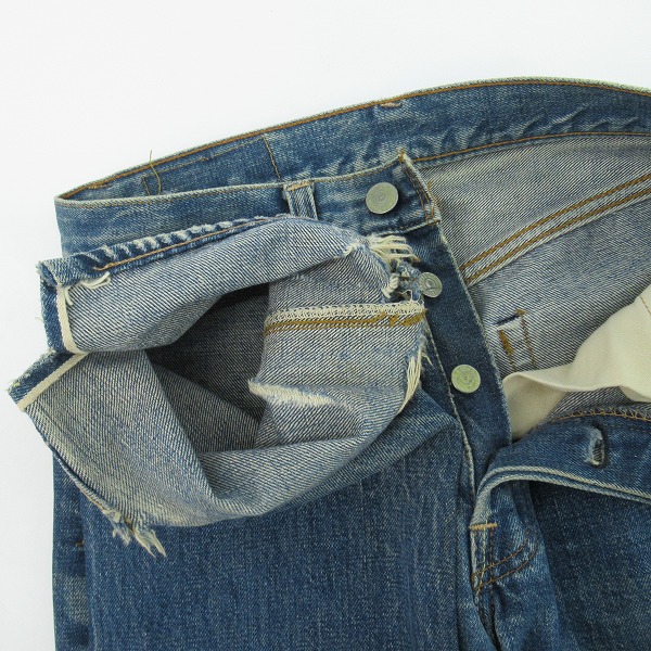 実際に弊社で買取させて頂いたLEVI'S/リーバイス 70s 501 ビッグE デニムパンツの画像 3枚目