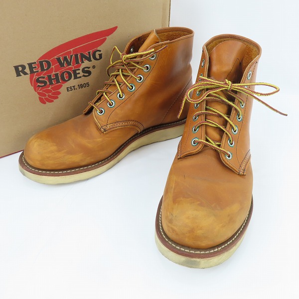 実際に弊社で買取させて頂いたRED WING/レッドウィング アイリッシュセッター プレーントゥ 9107 8.5D