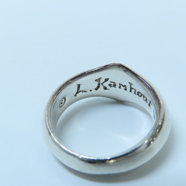 実際に弊社で買取させて頂いた【ギャラ付】LONE ONES/ロンワンズ SILK SMALL RING/シルク スモール リング シルバー 12.5号の画像 6枚目