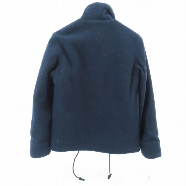実際に弊社で買取させて頂いたBLUE BLUE/ブルーブルー ジップアップ ジャケット ネイビー /Sの画像 1枚目