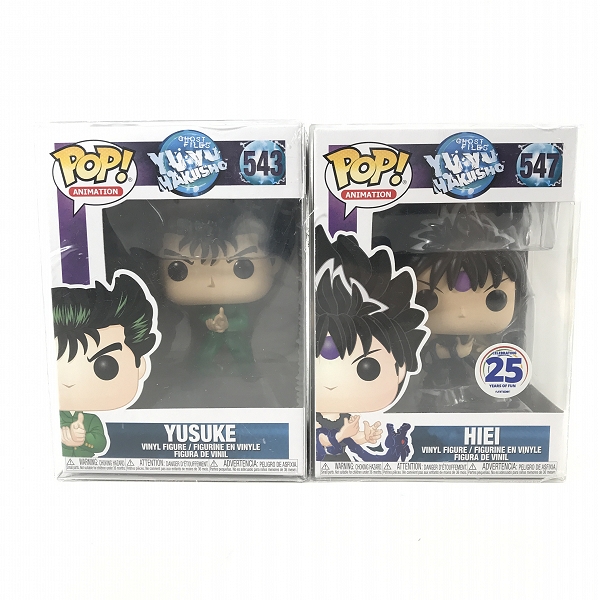 実際に弊社で買取させて頂いた【おまとめ】FUNKO/ファンコ POP/ポップ 幽遊白書 浦飯幽助 桑原和真 飛影 蔵馬 ぼたん フィギュアの画像 2枚目