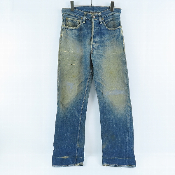 実際に弊社で買取させて頂いたLEVI'S/リーバイス 片面タブ/BIG E/隠しリベット/紙パッチ ヴィンテージ デニムパンツ