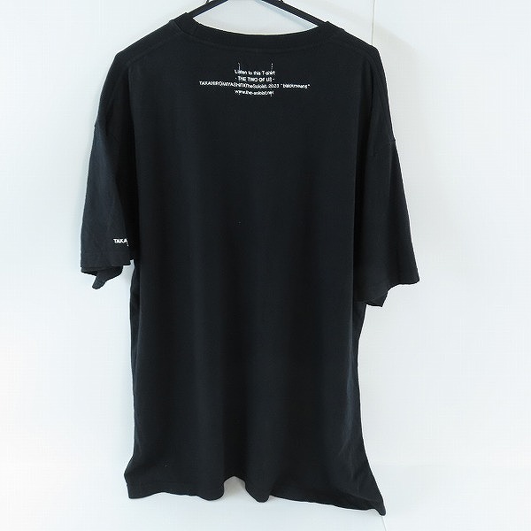 実際に弊社で買取させて頂いたTAKAHIROMIYASHITA TheSoloIst×blackmeans/タカヒロミヤシタザソロイスト×ブラックミーンズ プリントTシャツ/XXLの画像 1枚目