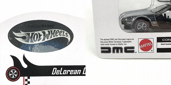 実際に弊社で買取させて頂いた【未開封】Hot Wheels/ホットウィール Red line Club/レッドラインクラブ Delorean DMC-12/デロリアンの画像 8枚目
