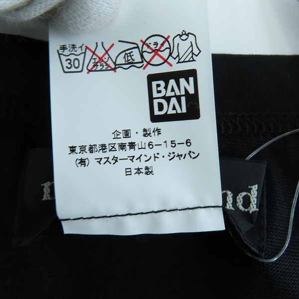 実際に弊社で買取させて頂いた【未使用】mastermind JAPAN×GUNDAM/マスターマインドジャパン×ガンダム グラスビーズ 半袖Tシャツ GMS-TS78-027/Lの画像 3枚目