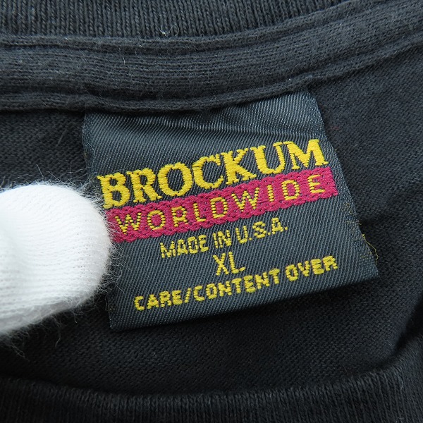 実際に弊社で買取させて頂いたBROCKUM社 oasis/オアシス ヴィンテージ 95年 (WHAT'S THE STORY) ...MORNING GLORY Tシャツ /XLの画像 2枚目