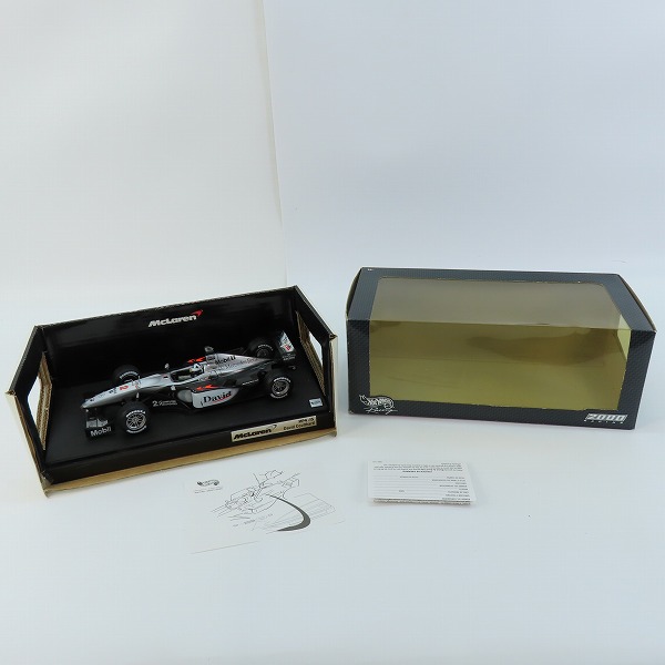 実際に弊社で買取させて頂いたHot Wheels/ホットウィール 1/18 McLaren マクラーレン F1 MP4 -15 D.クルサード 2000 #2 26740の画像 8枚目