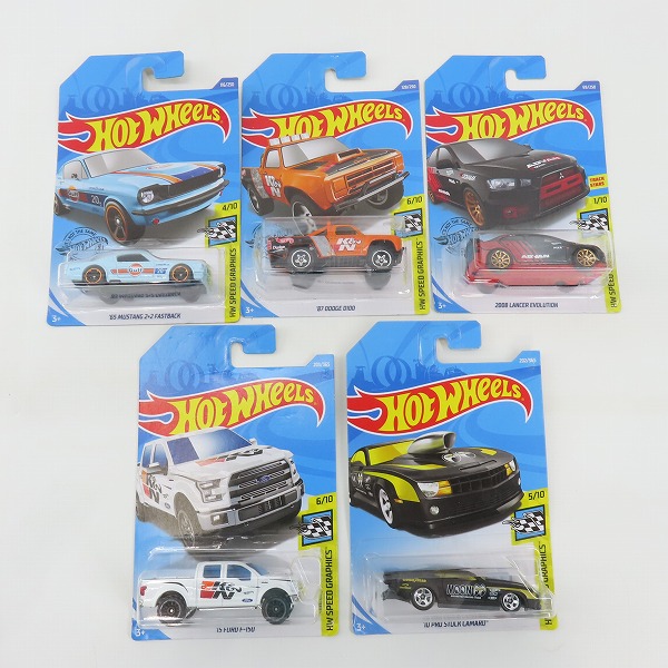 実際に弊社で買取させて頂いた【おまとめ/未開封】Hot Wheels/ホットウィール 15 FORD F-150/65 FORD MUSTANG 2+2 FASTBACK GULF/87 DODGE D100 他