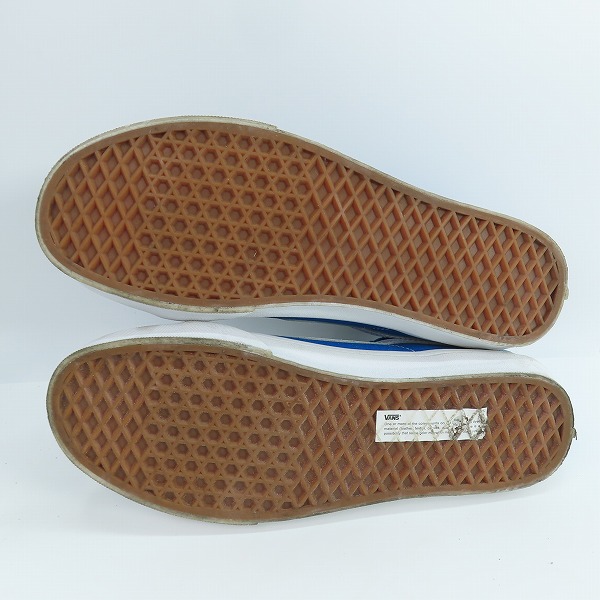 実際に弊社で買取させて頂いたVANS/バンズ Sk-8 MID REISSUE/スケートハイ ミッド ブルー 721277/27.5の画像 2枚目