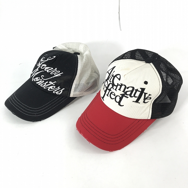 実際に弊社で買取させて頂いた【おまとめ】NO ID./ノーアイディー 中折れハット/メッシュキャップの画像 2枚目