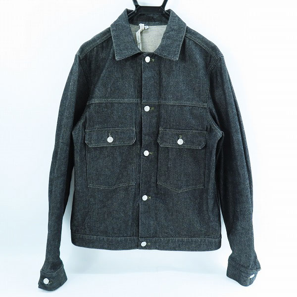 実際に弊社で買取させて頂いたHELMUT LANG/ヘルムートラング ブラックデニムジャケット/00