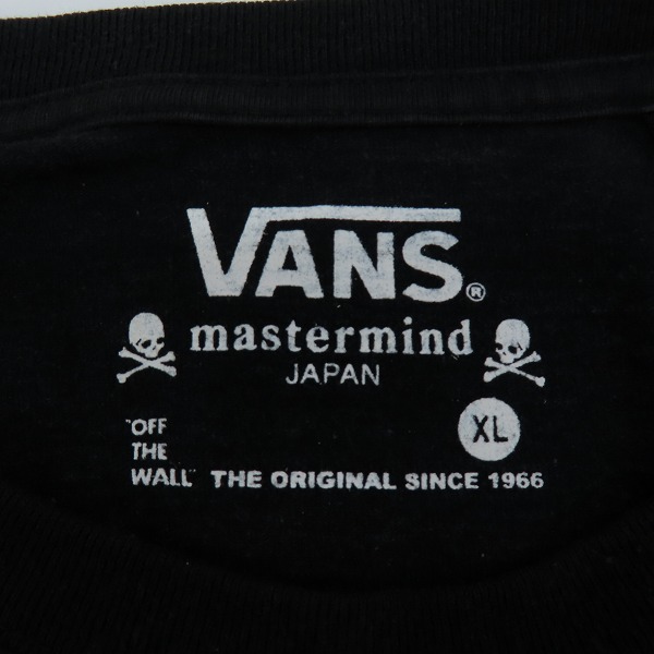 実際に弊社で買取させて頂いたVANS×mastermind JAPAN/バンズ×マスターマインドジャパン Tシャツ VA16SS-MT02MJ/XLの画像 2枚目