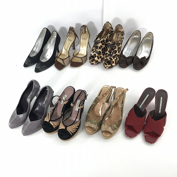 実際に弊社で買取させて頂いた【おまとめ】ジミーチュウ/トリーバーチ 等 サンダル/ヒール 他 レディースの画像 3枚目