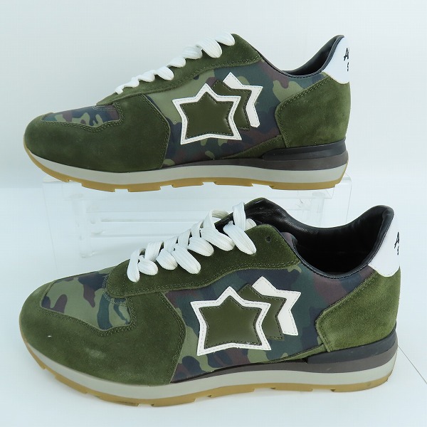 実際に弊社で買取させて頂いたAtlantic STARS/アトランティックスターズ ANTARES EVO/アンタレス エヴォFMFB BT10 カモフラ/迷彩柄 スニーカー 45の画像 3枚目