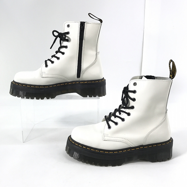 実際に弊社で買取させて頂いたDr.Martens/ドクターマーチン JADON/ジェイドン サイドジップ 8ホールブーツ UK9の画像 3枚目
