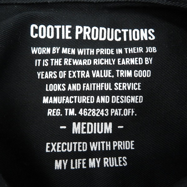 実際に弊社で買取させて頂いたCOOTIE×DICKIES /クーティー×ディッキーズ T/C CPO Jacket/長袖シャツ CTE-20A204D/Mの画像 2枚目