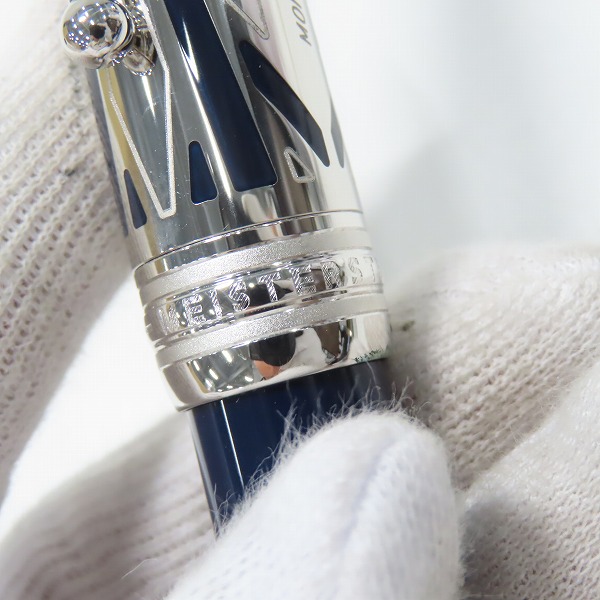 実際に弊社で買取させて頂いたMontBlanc/モンブラン 100周年 マイスターシュテュック ジ オリジン コレクション ドゥエ ル・グラン 万年筆 F/Au750の画像 5枚目
