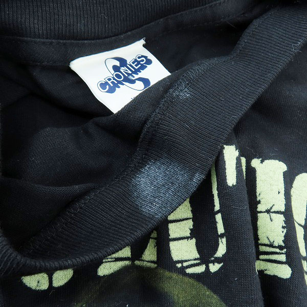 実際に弊社で買取させて頂いたCRONIES社 98年 ヴィンテージ JOHN LENNON/ジョンレノン REVOLUTION Tシャツ /Lの画像 3枚目