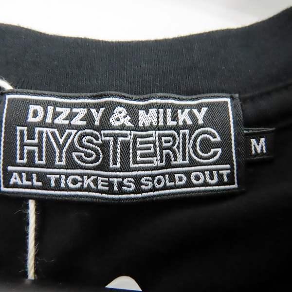 実際に弊社で買取させて頂いた【未使用】HYSTERIC GLAMOUR×RED SHOES/ヒステリックグラマー×レッドシューズ プリント クルーネック Tシャツ 02223CT13/Mの画像 2枚目
