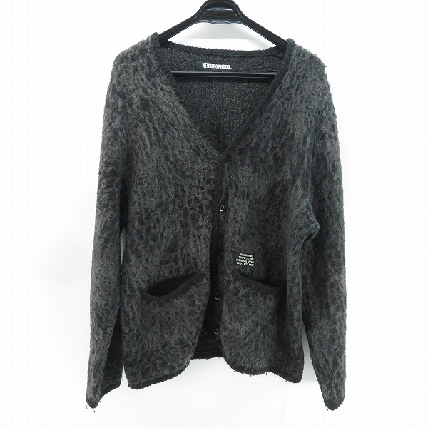 実際に弊社で買取させて頂いたNEIGHBORHOOD/ネイバーフッド 22AW レオパード柄 カーディガン 222FUNH-KNM02 /M