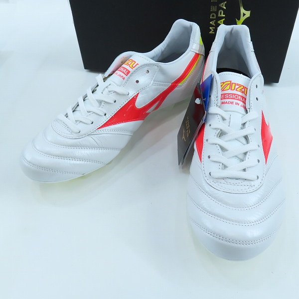 実際に弊社で買取させて頂いた【未使用】MIZUNO/ミズノ モレリア 2 JAPAN P1GA230164 サッカー スパイク/27の画像 0枚目