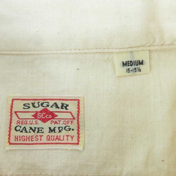 実際に弊社で買取させて頂いた【未使用】SUGAR CANE/シュガーケーン シャンブレーシャツ SC27851/Mの画像 2枚目