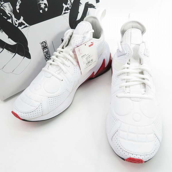 実際に弊社で買取させて頂いた【未使用】PUMA×ONEPIECE/プーマ×ワンピース LQD CELL/リキッドセル スニーカー 372742-01/28