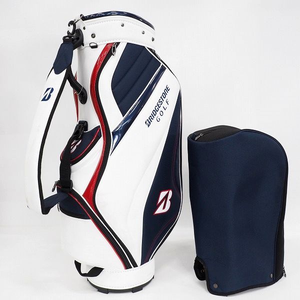 実際に弊社で買取させて頂いたBRIDGESTONE/ブリヂストン TOUR STAGE/ツアーステージ V773 メンズ ゴルフクラブ 13本セット FLEX:R キャディバッグ付の画像 9枚目