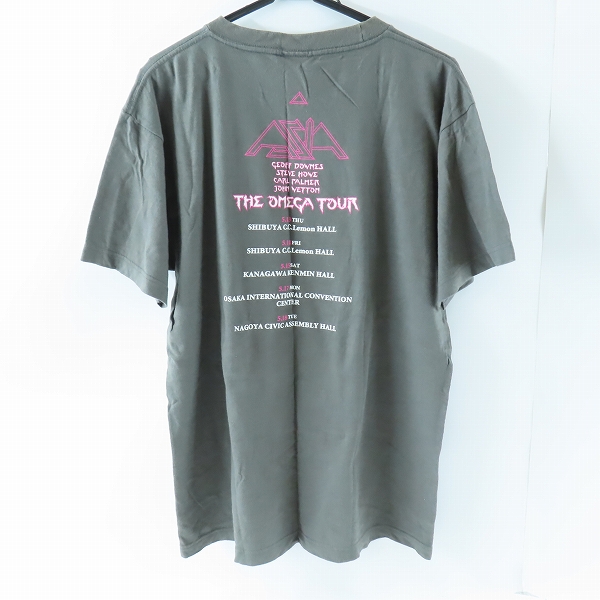 実際に弊社で買取させて頂いたNF MATFIA's製 ASIA/エイジア THE OMEGA TOUR バンドTシャツ/Lの画像 1枚目