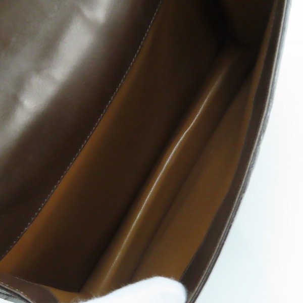 実際に弊社で買取させて頂いたBottega Veneta/ボッテガヴェネタ クロコ型押し エナメルレザー ハンドバッグの画像 4枚目