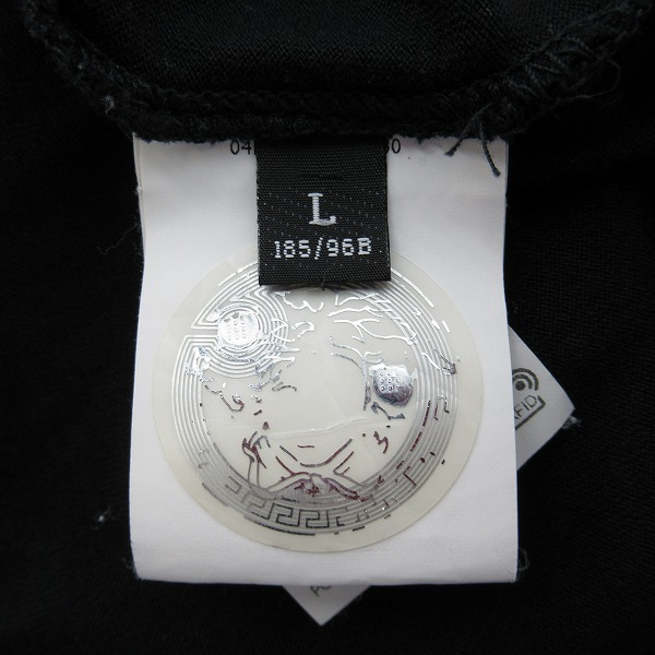 実際に弊社で買取させて頂いたVERSACE/ヴェルサーチェ GRECA MEDUSA/メデューサTシャツ 1003906 1A02800/Lの画像 3枚目