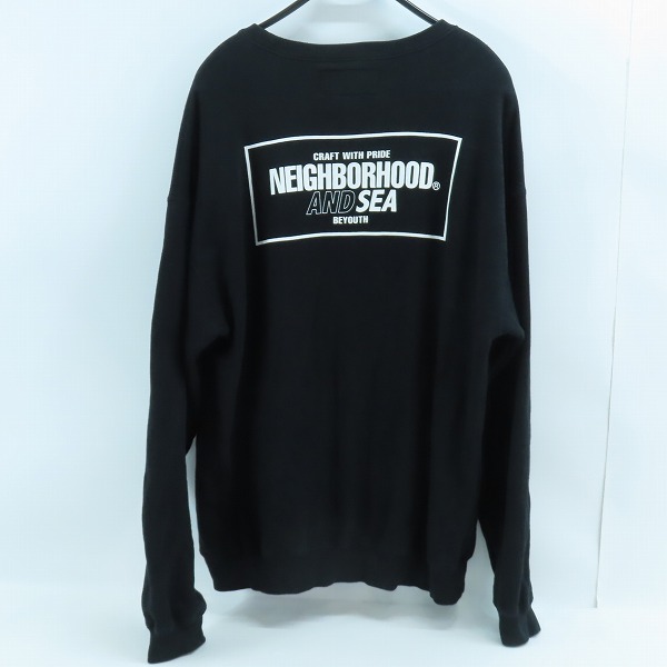 実際に弊社で買取させて頂いたNEIGHBORHOOD×WIND AND SEA/ネイバーフッド×ウィンダンシー LS SWEATSHIRT 231UWWSN-CSM01S/L