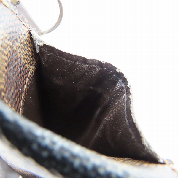 実際に弊社で買取させて頂いたLOUIS VUITTON/ルイヴィトン ダミエ ポルトカルト ID バンドリエール カードケース N60016の画像 7枚目