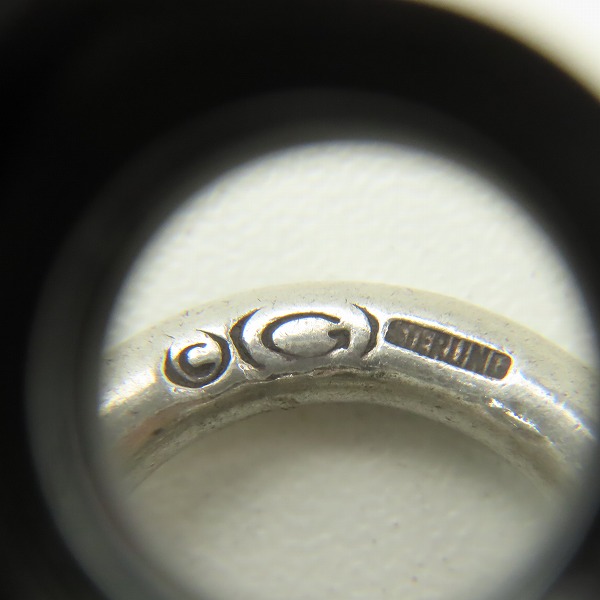 実際に弊社で買取させて頂いたGabor/ガボール 2ブルドッグスヘッズｗ/4スカル ブレスレットの画像 7枚目