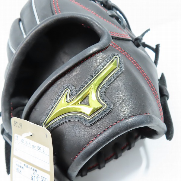 実際に弊社で買取させて頂いた【未使用】MIZUNO/ミズノ 少年用 軟式 オールラウンド用 野球グローブの画像 4枚目