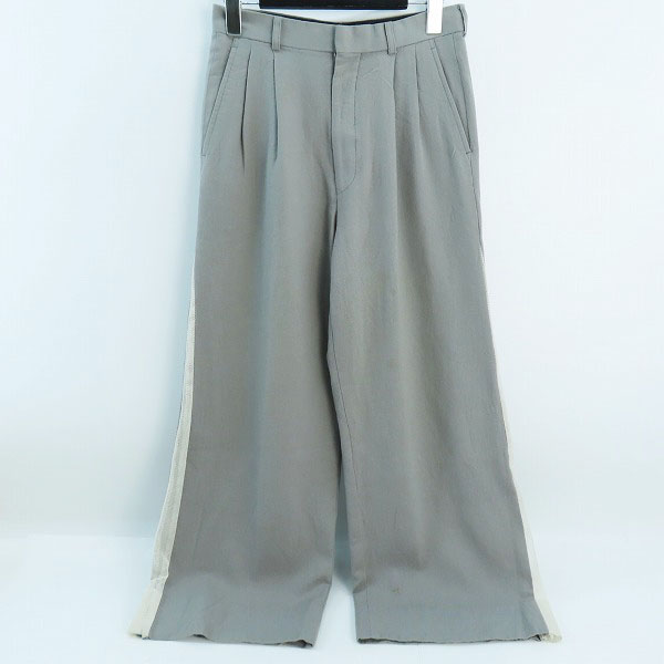 実際に弊社で買取させて頂いたJOHN LAWRENCE SULLIVAN/ジョンローレンスサリバン サイドメッシュ切替/2タックトラウザーパンツ PT16-02-44/6