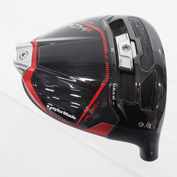 実際に弊社で買取させて頂いた【ヘッドのみ】TaylorMade/テーラーメイド STEALTH 2 PLUS +/ステルス 2 プラス ドライバー  1w/9.0° ヘッドカバー付の画像 5枚目