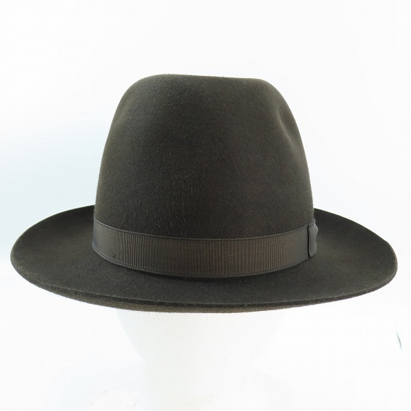 実際に弊社で買取させて頂いたBorsalino/ボルサリーノ VICUNA/ビキューナ フェルト ハットの画像 1枚目