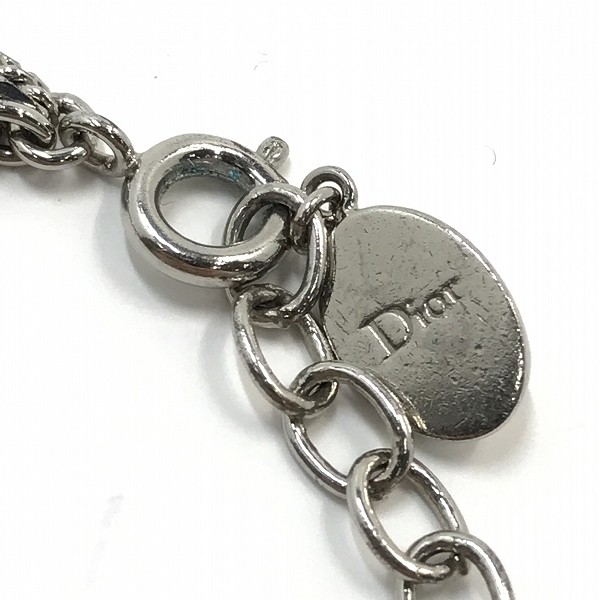 実際に弊社で買取させて頂いたChristian Dior/クリスチャンディオール ハート チャーム ブレスレットの画像 3枚目